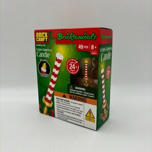 BrickCraft Bricktanicals FESTIVE FLAMELESS CANDLE Building Set 72075 NEW